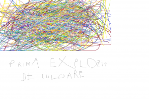 prima explozie de culoare