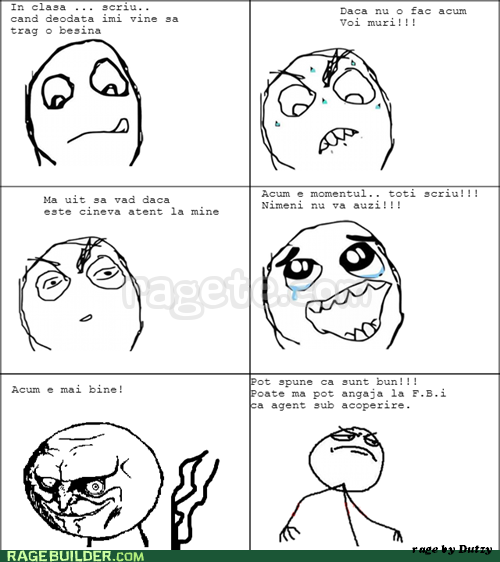 Besina in timpul orei