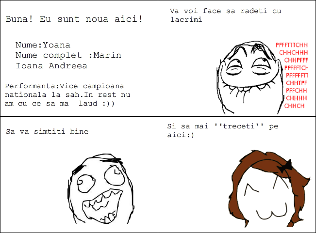 Buna!Sunt noua