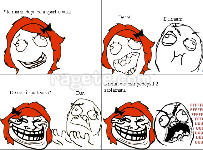 Cand mama sparge o vaza