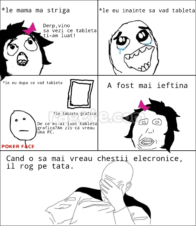 Mama si tableta