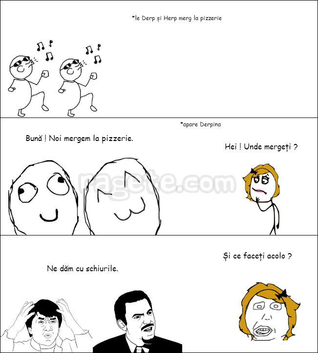 Ne dam cu schiurile