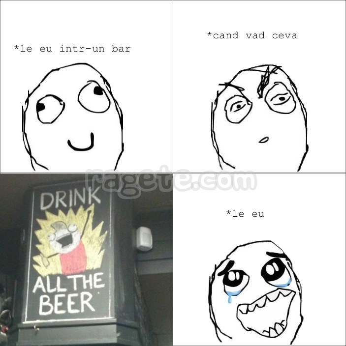 In bar