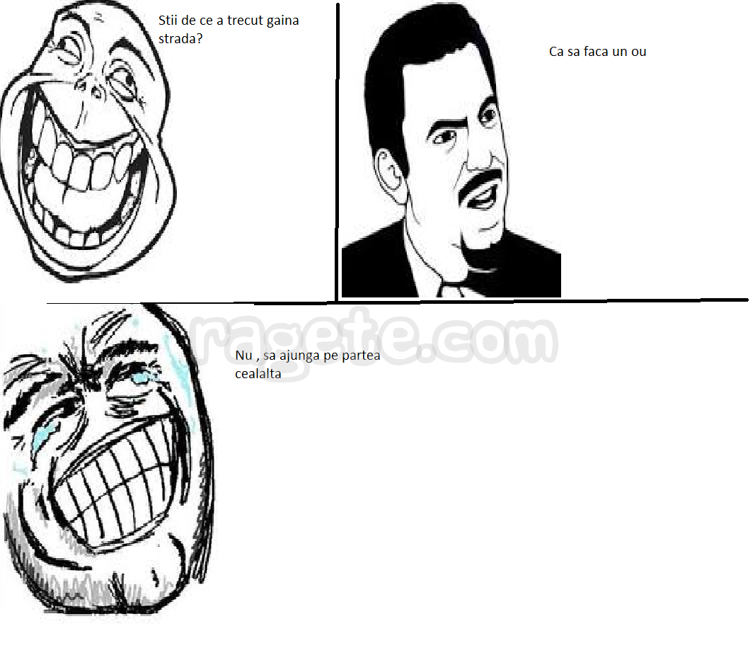 de ce a trecut gaina strada