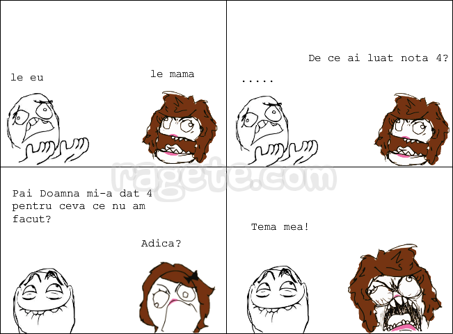 Primu meu rage comics