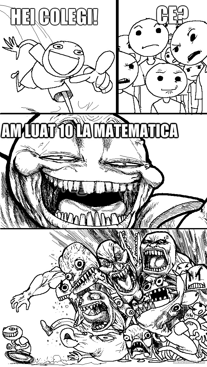 am luat 10 la matematica
