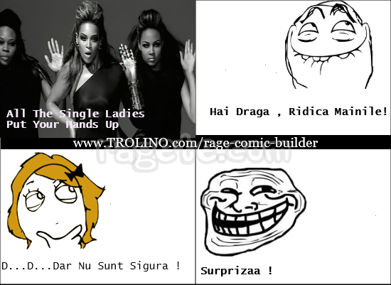Beyonce-Single Ladies – Meme & Rage Comics Romania